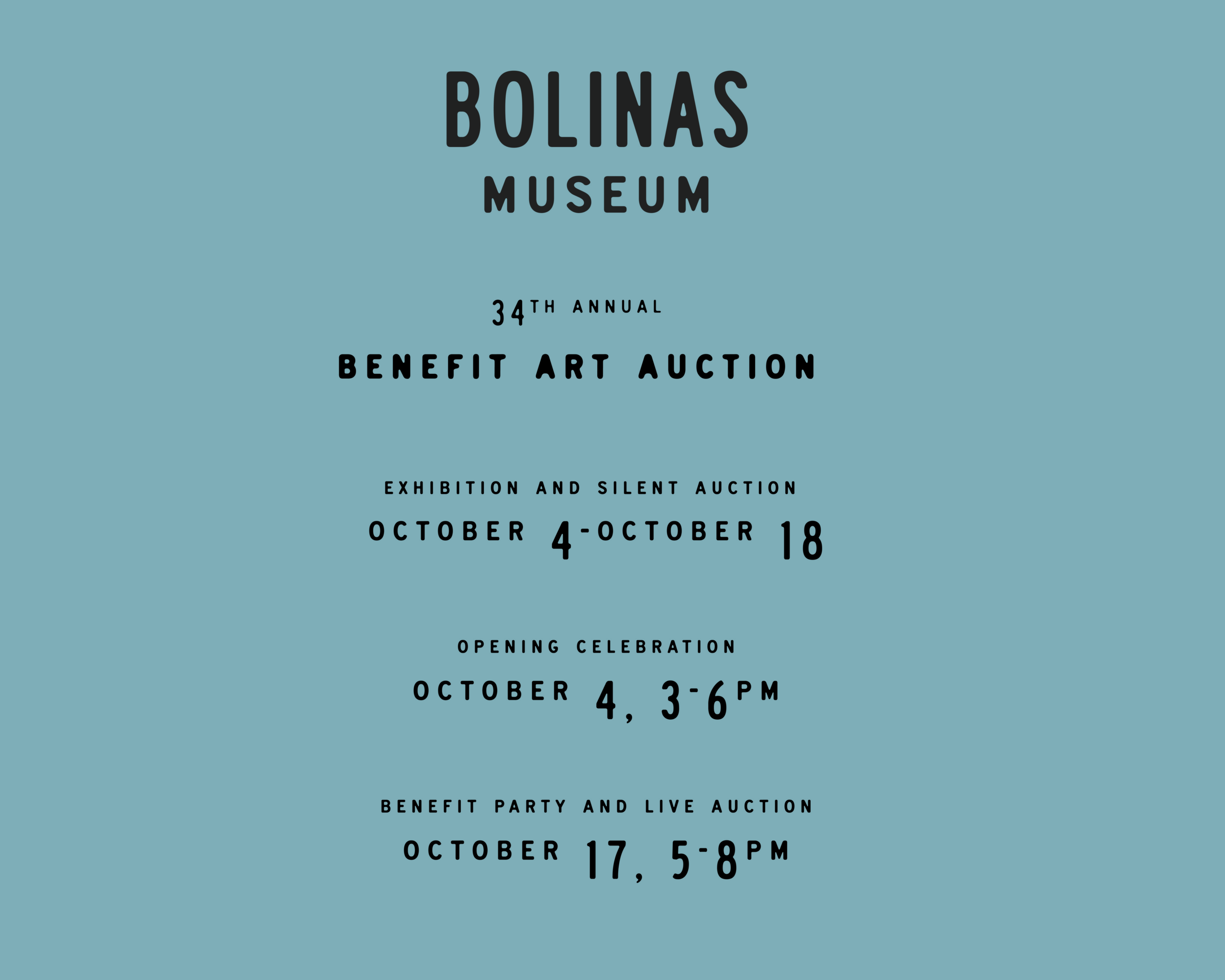 Bolinas Museum 34th Annual Benefit Auction Party